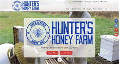 Desktop Screenshot of huntershoneyfarm.com